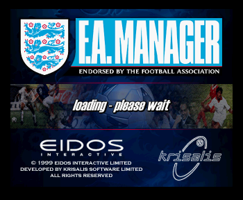 FA Manager Title Screen